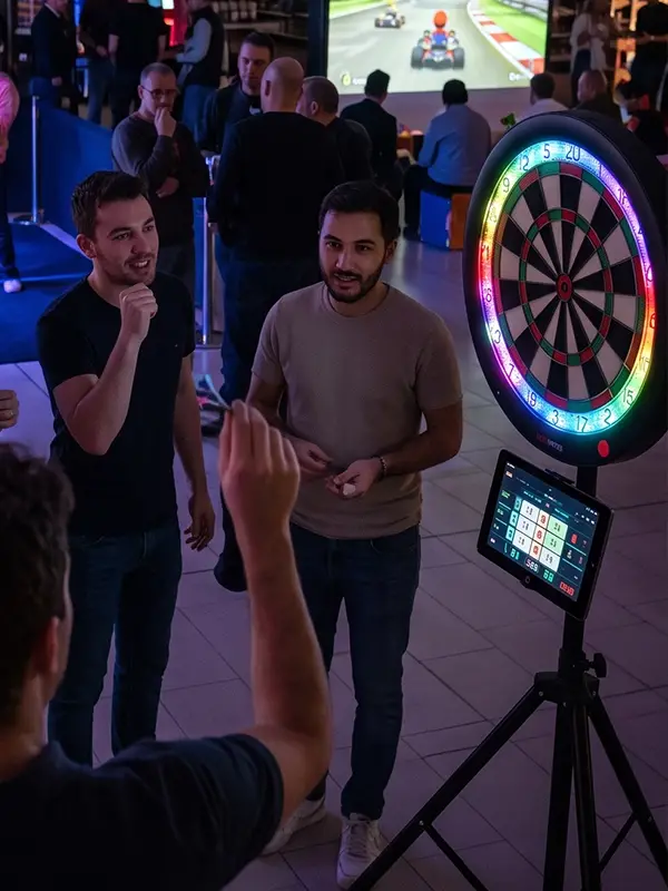 Fléchettes connectées : animation Laser Fun Game
